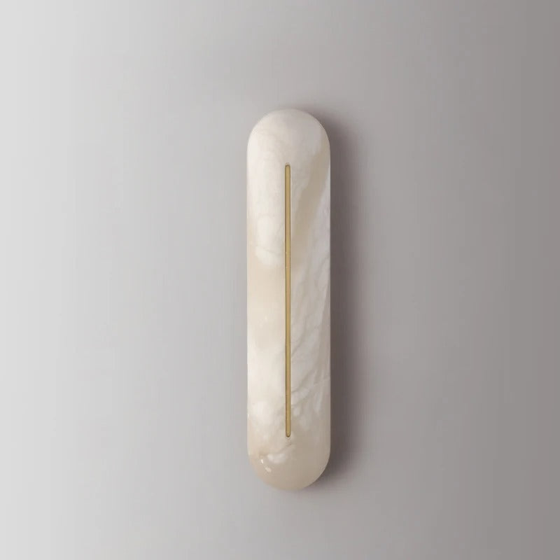 Italienische Wandleuchte aus natürlichem Marmor