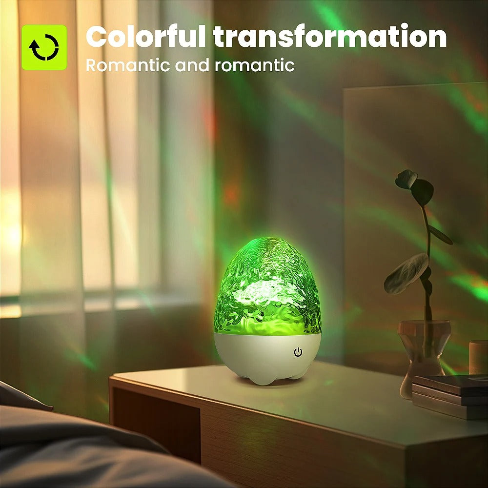 Ocean Wave-Projektorlampe mit Fernbedienung