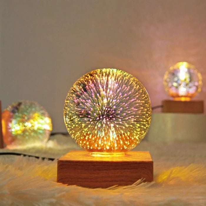 Feuerwerks Kristallkugel