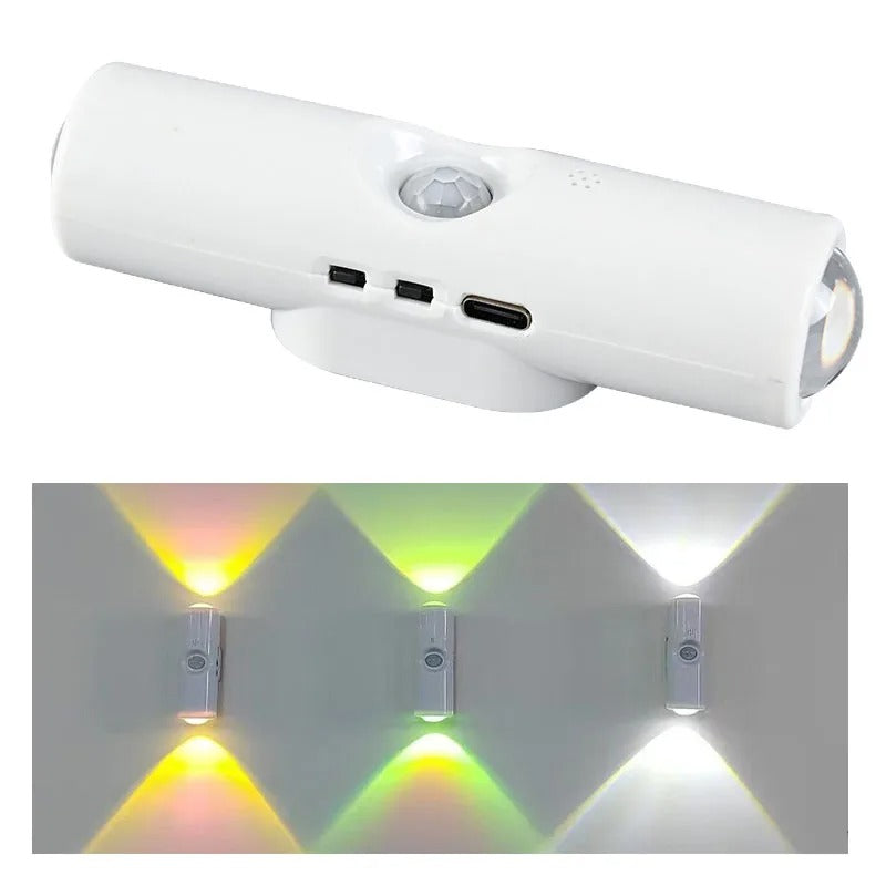 Intelligentes RGB-Nachtlicht mit Farbverlauf, magnetischer Bewegungsmelder